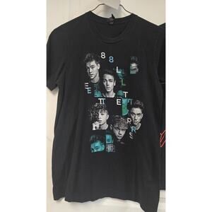 Jen8944 WHY DON'T WE 8 Letters Size Medium Black T-Shirt